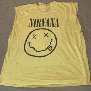 Nirvana Vintage style tee